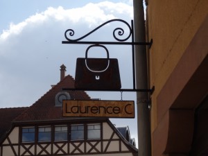 Enseigne pour maroquinerie S&eacute;lestat 0