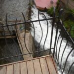 Garde corps de terrasse et escalier h&eacute;lico&iuml;dal Strasbourg 1