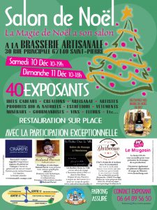 Salon de No&euml;l &agrave; Saint Pierre 2016 Lingolsheim 1