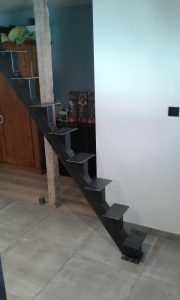 Escaliers &agrave; limon central Colmar 0