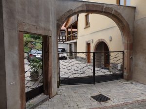 Portail et porte forg&eacute;s Lingolsheim 0