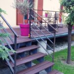 Garde-corps de terrasse en tube 40&times;20 et fer plat Saint-Di&eacute;-des-Vosges 2