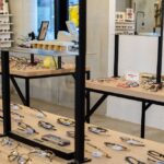 Pieds de table pour Lunetterie Schiltigheim 1