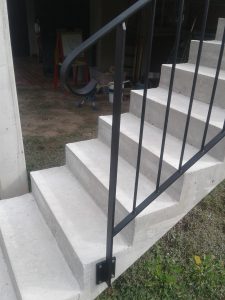 garde corps de terrasse et rampe Colmar 1