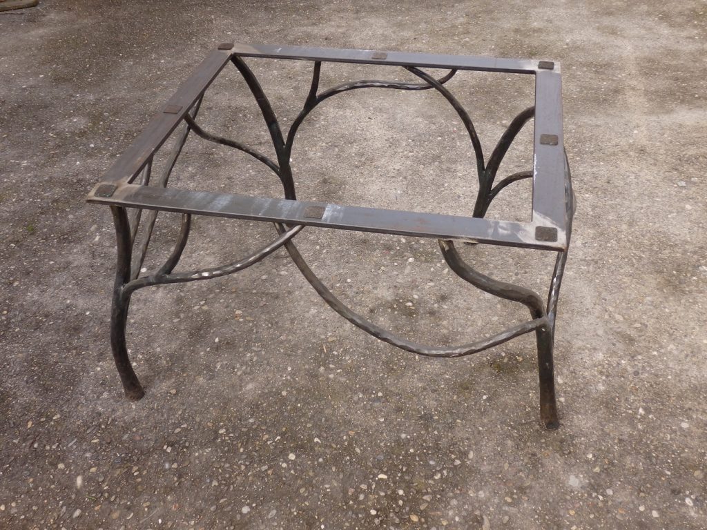Pi&eacute;tement forg&eacute; de table basse Illkirch-Graffenstaden 0