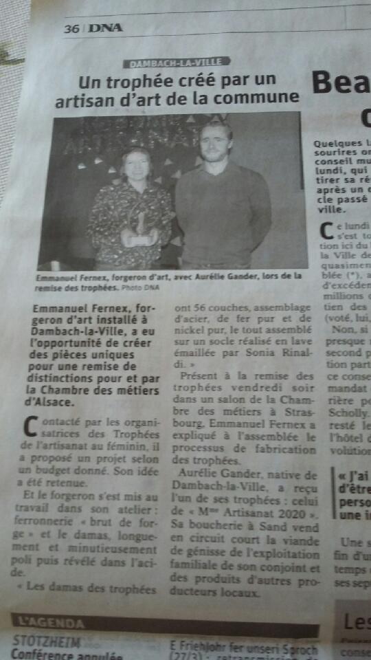 Troph&eacute;es &laquo;&nbsp;Madame artisanat&nbsp;&raquo; de la cma Ostwald 5