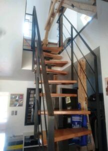 Rampe et garde-corps autour d&rsquo;un petit escalier Colmar 0