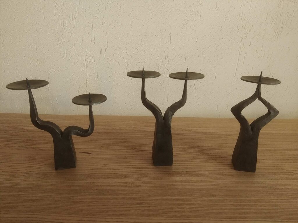 Bougeoir Forg&eacute; Guebwiller 1