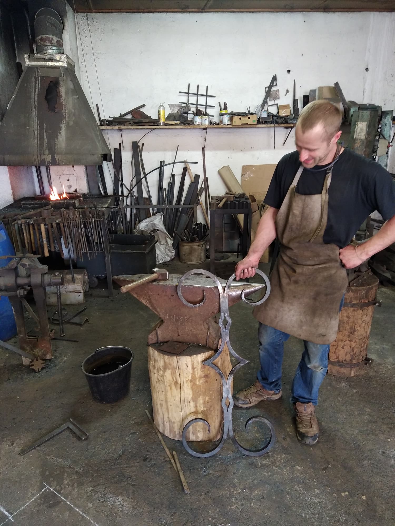 Forge artisanale : Pi&egrave;ces uniques en acier &agrave; S&eacute;lestat, Obernai & Colmar S&eacute;lestat 1
