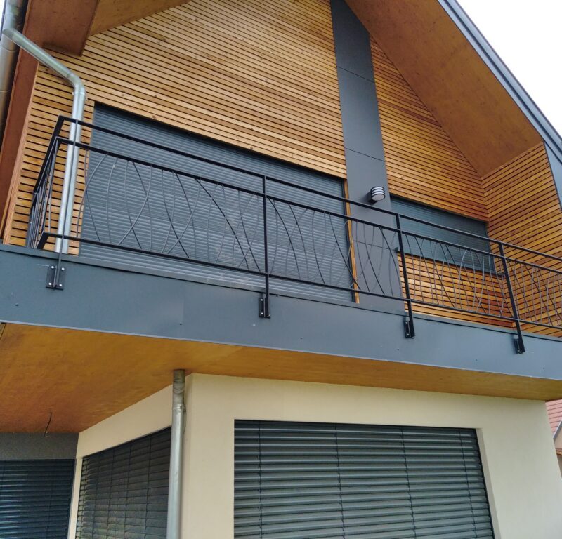 Garde-corps de terrasse rdc et balcon Lingolsheim 0