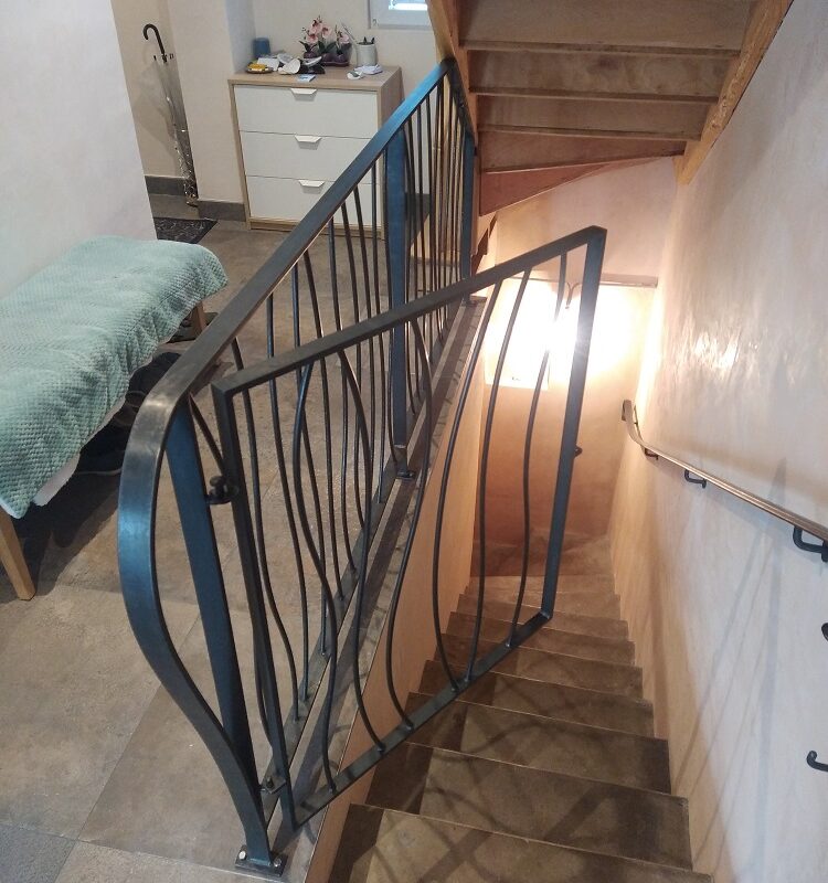 garde-corps avec portillon Ostwald 1